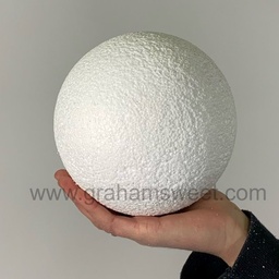 [c-ball-150] 150mm polystyrene ball - 1 solid piece